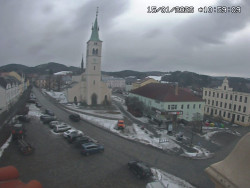 Náměstí, koste sv. Markéty