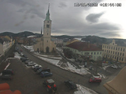 Náměstí, koste sv. Markéty