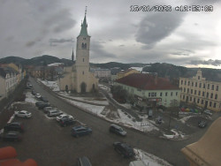 Náměstí, koste sv. Markéty