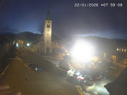 Náměstí, koste sv. Markéty