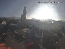 Náměstí, koste sv. Markéty