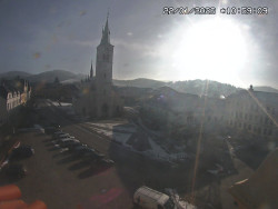 Náměstí, koste sv. Markéty