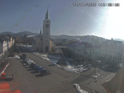 Náměstí, koste sv. Markéty