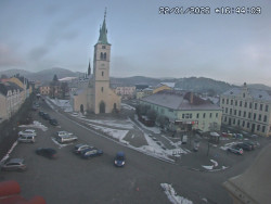 Náměstí, koste sv. Markéty