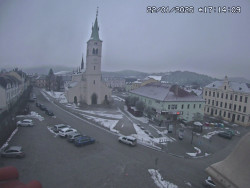 Náměstí, koste sv. Markéty