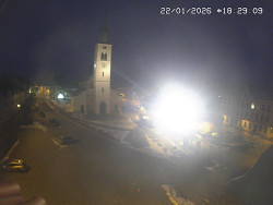 Náměstí, koste sv. Markéty