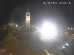 Náměstí, koste sv. Markéty