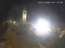 Náměstí, koste sv. Markéty