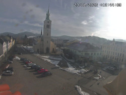 Náměstí, koste sv. Markéty