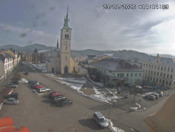 Náměstí, koste sv. Markéty