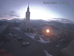 Náměstí, koste sv. Markéty