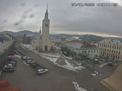 Náměstí, koste sv. Markéty