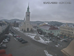 Náměstí, koste sv. Markéty