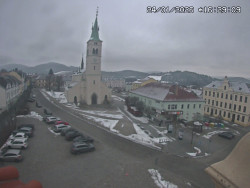 Náměstí, koste sv. Markéty