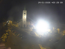 Náměstí, koste sv. Markéty