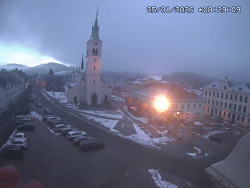 Náměstí, koste sv. Markéty