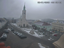 Náměstí, koste sv. Markéty