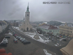 Náměstí, koste sv. Markéty