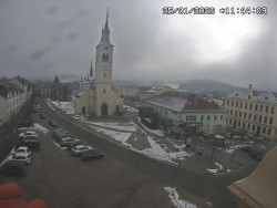 Náměstí, koste sv. Markéty