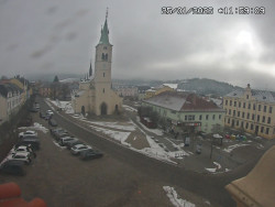 Náměstí, koste sv. Markéty