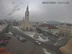 Náměstí, koste sv. Markéty