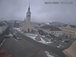 Náměstí, koste sv. Markéty