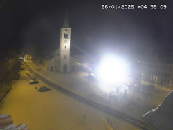 Náměstí, koste sv. Markéty