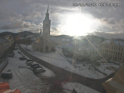 Náměstí, koste sv. Markéty