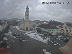 Náměstí, koste sv. Markéty