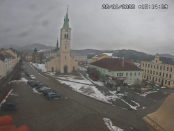 Náměstí, koste sv. Markéty