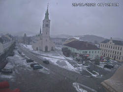 Náměstí, koste sv. Markéty