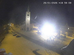 Náměstí, koste sv. Markéty