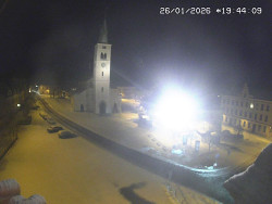 Náměstí, koste sv. Markéty