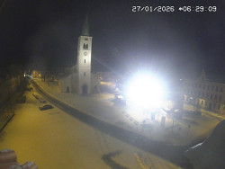 Náměstí, koste sv. Markéty