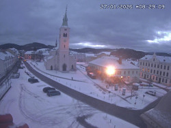 Náměstí, koste sv. Markéty