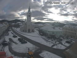 Náměstí, koste sv. Markéty