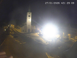 Náměstí, koste sv. Markéty