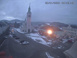 Náměstí, koste sv. Markéty