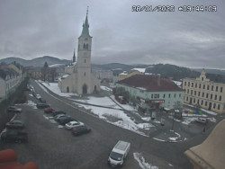 Náměstí, koste sv. Markéty