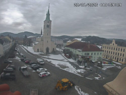 Náměstí, koste sv. Markéty