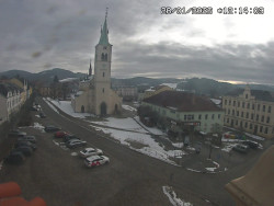 Náměstí, koste sv. Markéty