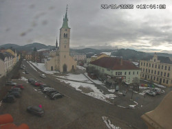 Náměstí, koste sv. Markéty