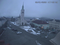 Náměstí, koste sv. Markéty