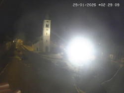 Náměstí, koste sv. Markéty