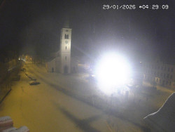 Náměstí, koste sv. Markéty