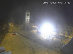 Náměstí, koste sv. Markéty