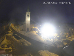 Náměstí, koste sv. Markéty