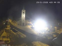 Náměstí, koste sv. Markéty