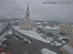 Náměstí, koste sv. Markéty