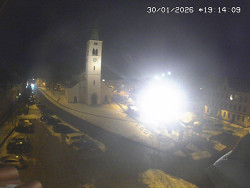 Náměstí, koste sv. Markéty